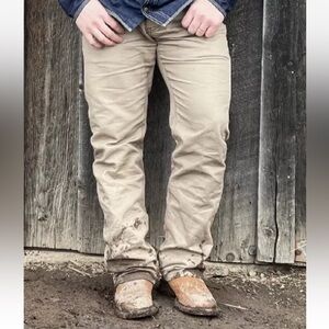 Western Welder Outfitters Quick Draw Khaki Jeans Men’s 32x30 Workwear Gorpcore